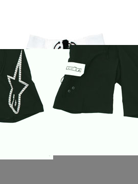 Black Genesis Board Shorts