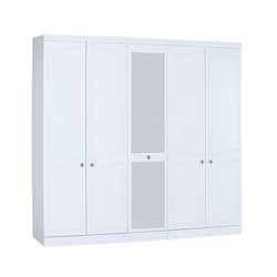 - Aspen 5 Door Wardrobe with Centre