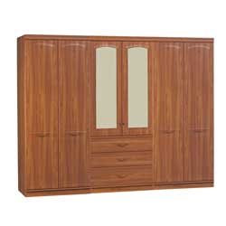 Alstons - Canterbury 6 Door Wardrobe with