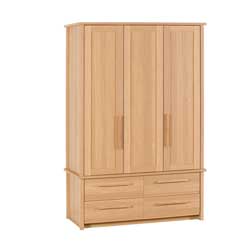 alstons - Clifton 3 Door Combination Wardrobe