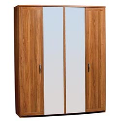 - Dusk Tall 4 door wardrobe with 2