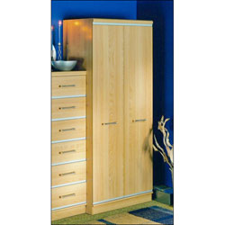 Alstons - Manhattan 2 Door Wardrobe with Shelf