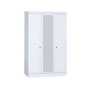 Alstons Aspen 3 door wardrobe with central