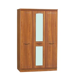 Canterbury 3 door wardrobe with central