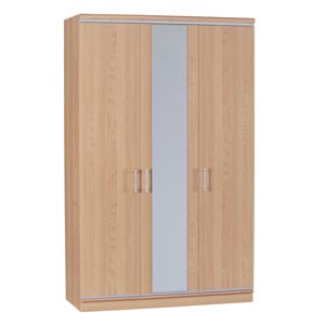 Alstons Manhattan 3 door wardrobe with fitted