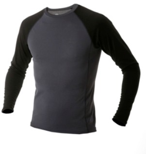 Cyclone Base Layer Grey/Black