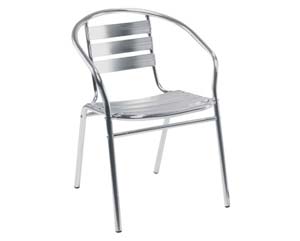 Aluminium bistro chair