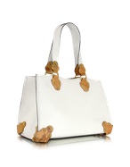 Alviero Martini 1a Prima Classe - Bahamas White Leather Tote Bag