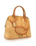 Alviero Martini 1a Prima Classe - Geo Printed Top Zip Tote Bag