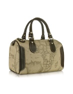 Alviero Martini 1a Prima Classe - Geo Turtle Dove Handbag