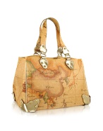 Alviero Martini 1a Prima Classe - Havanas Geo Printed Satchel Bag