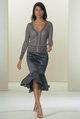 AMANDA WAKELEY satin skirt