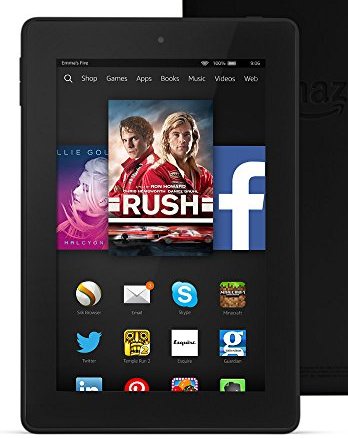 Fire HD 7, 7" HD Display, Wi-Fi, 8 GB (Black) - Includes Special Offers