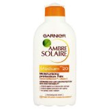 Garnier Ambre Solaire Suntan Moisturising Milk Medium SPF20 200ml with Cactus nutriflavones and Vitamin E