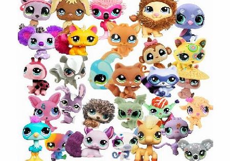 AmDxD Pack of 5 PCS Littlest Pet Shop Figures Random Styles