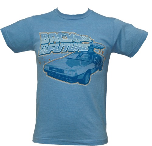 Blue Back to the Future Mens Delorean