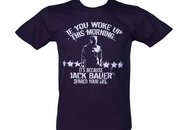 Jack Bauer Spared Your Life Mens 24 T-Shirt