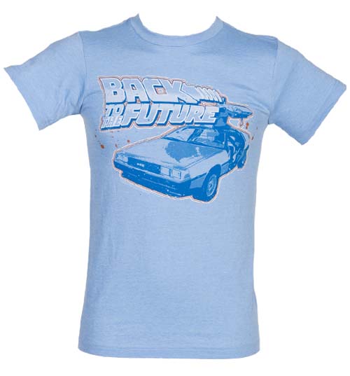 Mens Blue Back To The Future Delorean