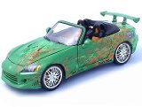 American Muscle - 1:18 Scale 00 Honda S2000-Sour Apple Metallic