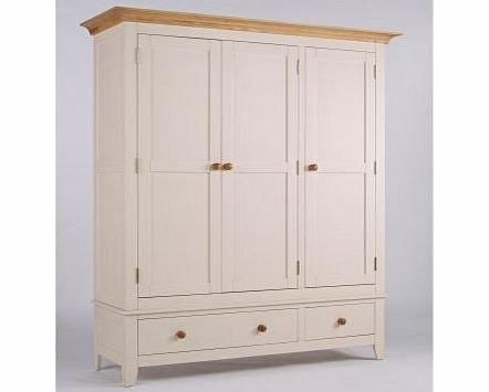 Ametis Camden Wardrobe 3 Door 2 Drawer