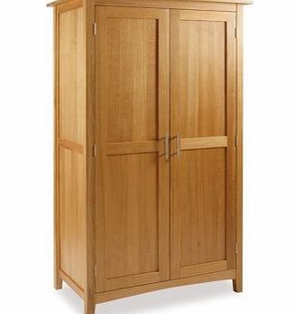 Ametis Hereford Oak Full Hanging Wardrobe