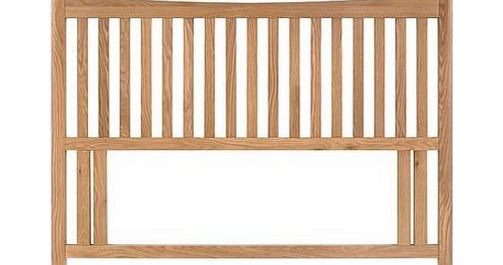 Ametis Home Origins Alba Oak Headboard - 135cm Double