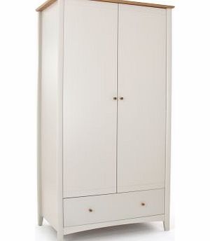 Ametis Home Origins Alba Two Tone Double Wardrobe