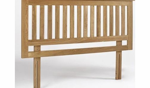 Ametis Lansdown Oak Headboard - Double