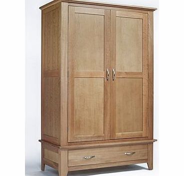 Ametis Sherwood Oak Double Wardrobe 1 Drawer