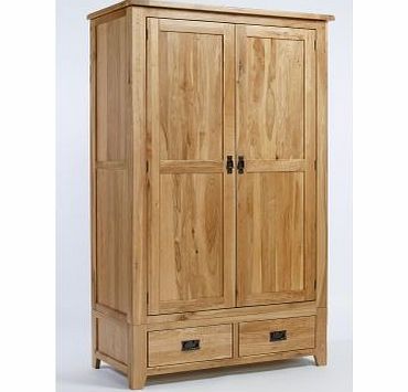 Ametis Westbury Reclaimed Oak Gents Wardrobe