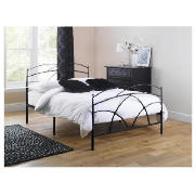 King Bed, Black & Simmons Mattress