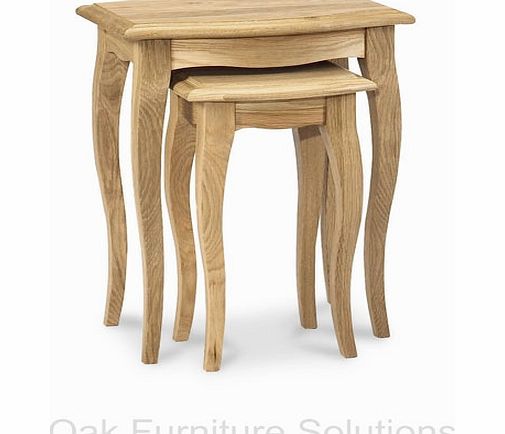 Oak Nest of Tables