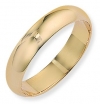 Ampalian Jewellery 9 ct. Yellow Gold 5mm D-Shaped Band