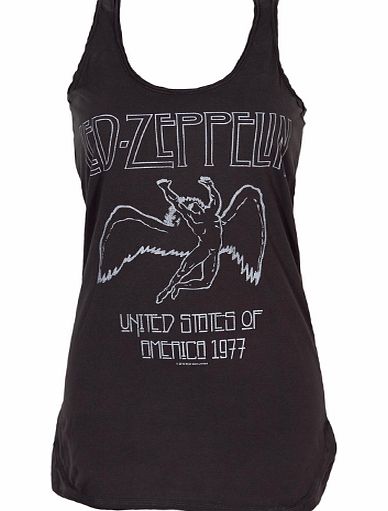 Ladies Led Zeppelin 1977 Racer Back Vest from