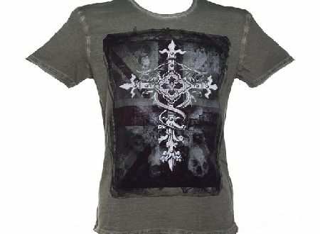 Mens Kingdom Oil Wash T-Shirt from