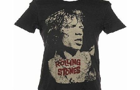 Mens Rolling Stones Wild Horses Charcoal