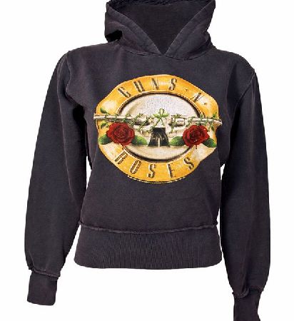 Ladies Guns N Roses Logo Hoodie from Amplified