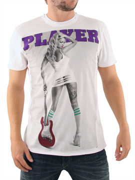 White Pin Up Amanda T-Shirt