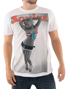 White Pin Up Kelly T-Shirt