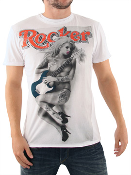 White Pin Up Naomi T-Shirt