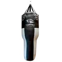 ampro PU Uppercut Bag (30KG) Black and Sliver