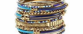 Monaco blue bangle set