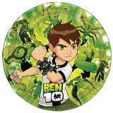 Ben 10 Party Plates - 8 Ben 10 Paper Party Plates