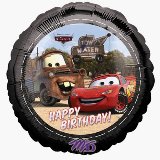 Amscan Disney Cars Foil Balloon - 1 flat Disney Cars 18` foil balloon