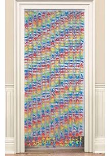 International Doorway Curtain Flower Hawaiian