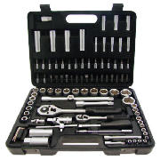 94Pc 1/2 & 1/4 Dr. Socket Set I0640