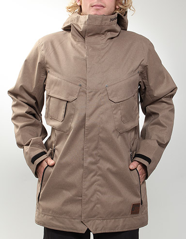 Academy 10k Snow jacket - Ash Brown