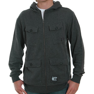 Commander Zip hoody - Carbon