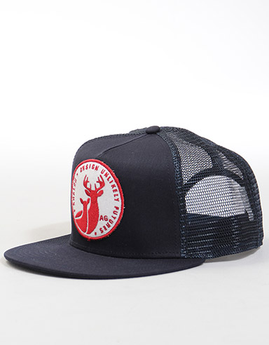 Outfitter Snapback trucker cap - Navy Blue