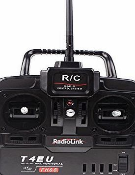 Andoer Radiolink T4Eu-6 6Ch Radio Control System Transmitter W/ R7Eh RC Airplane Model 2